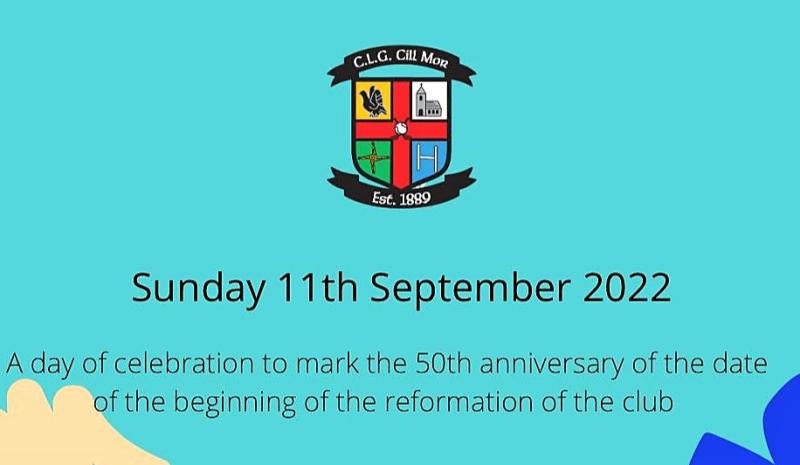 Kilmore GAA Club in Roscommon to celebrate 50th anniversary on Sunday September 11