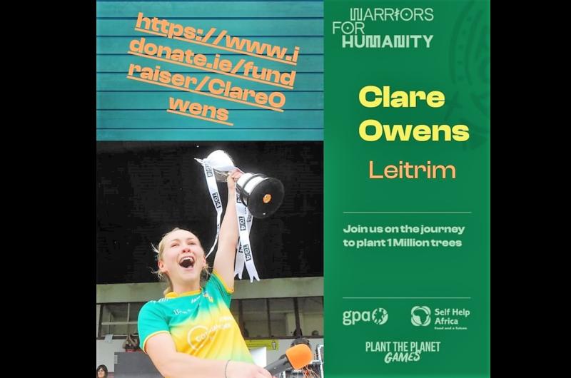 Leitrim Ladies captain Clare Owens joins Kenya trek to help plan one million trees for Plant the Planet games