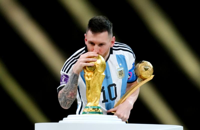 Echoes of the playground in magical Messi