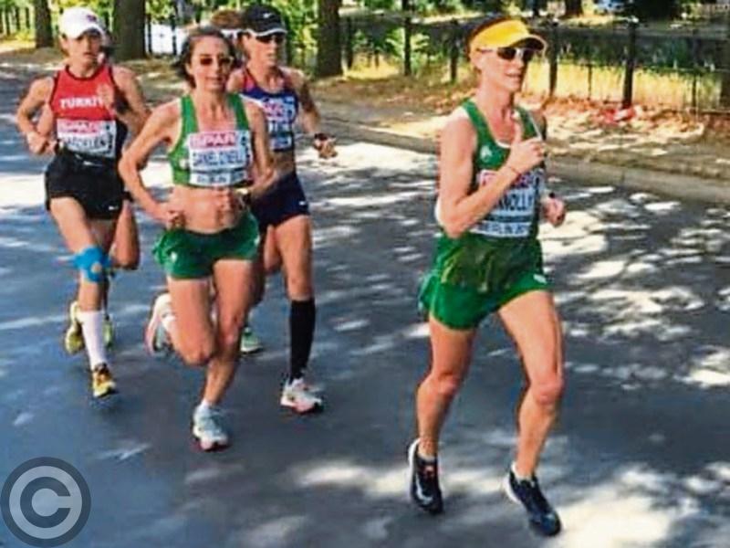 Breege content as she survives Berlin heat