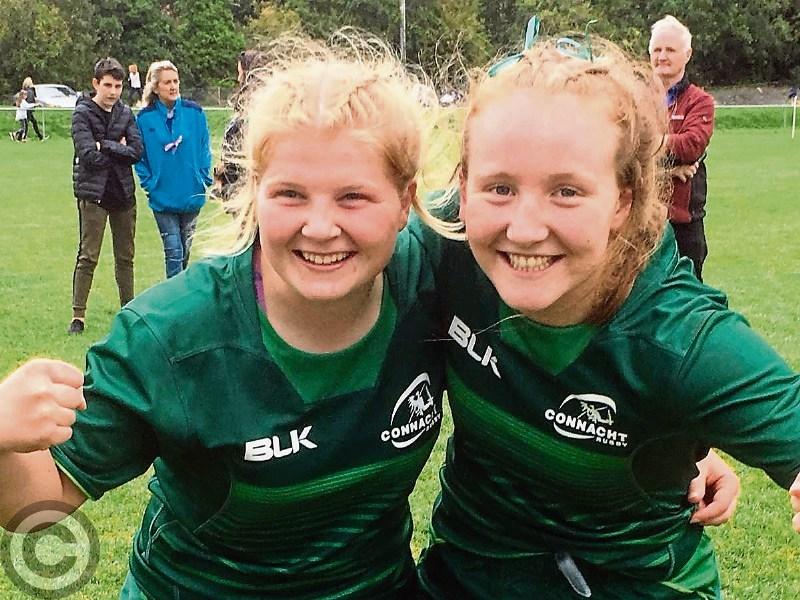 Hannah stars for Connacht U18 Ladies Rugby team