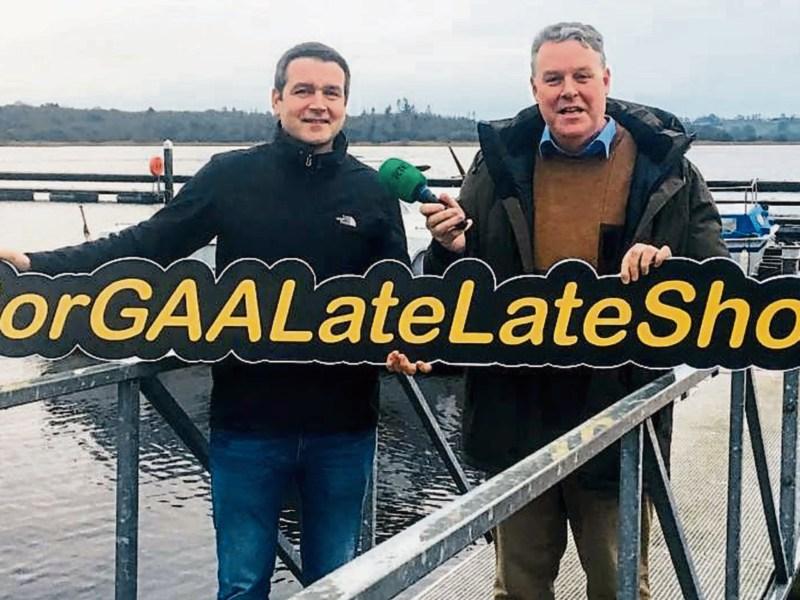 RTE's Ciaran Mullooly for Bornacoola GAA Club Late Late Show
