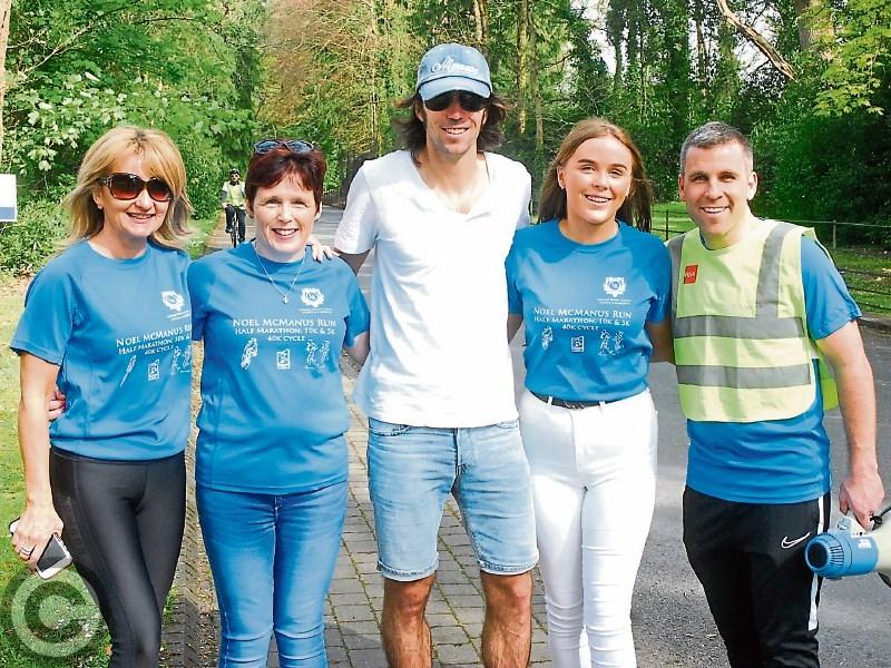Clive leads the crowds home at Noel McManus Memorial races