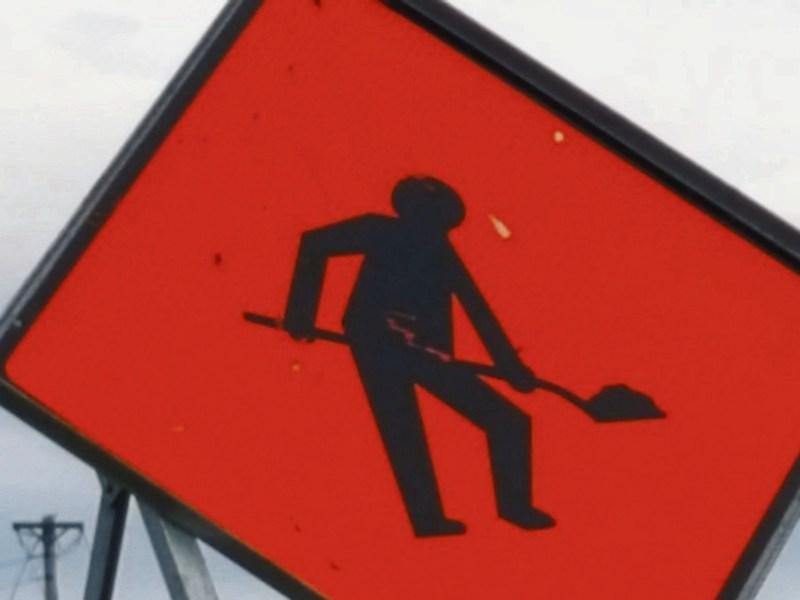 Diversion in place as works take place on major leitrim road