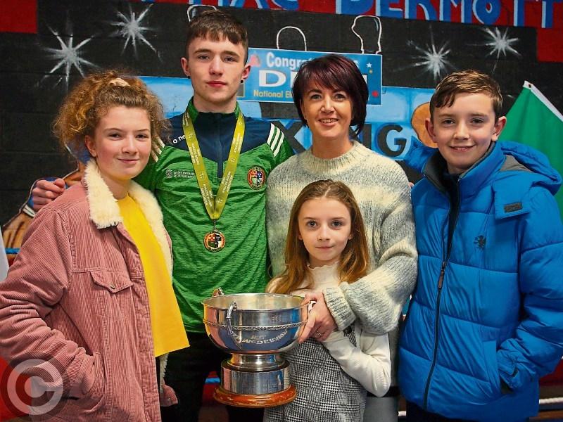 Triumphant return to Manorhamilton for Boxing hero Dean Clancy