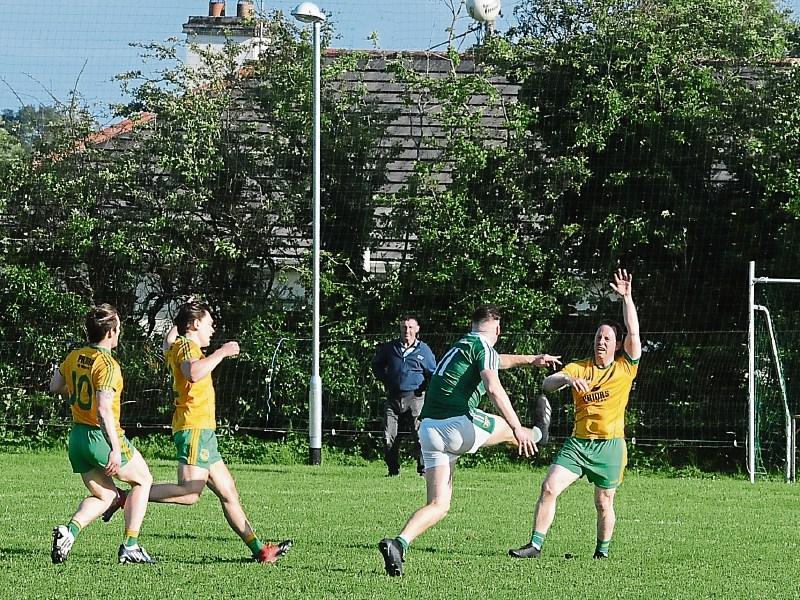 Ballinamore Sean O'Heslin's edge past Mohill in classic championship encounter