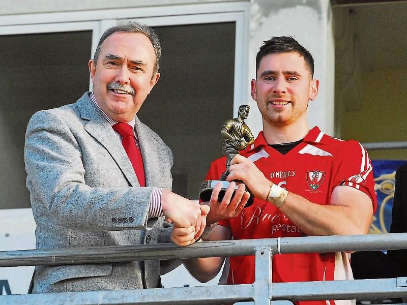 Man of the Match Jamie Conlon expected a battle from Ballinaglera