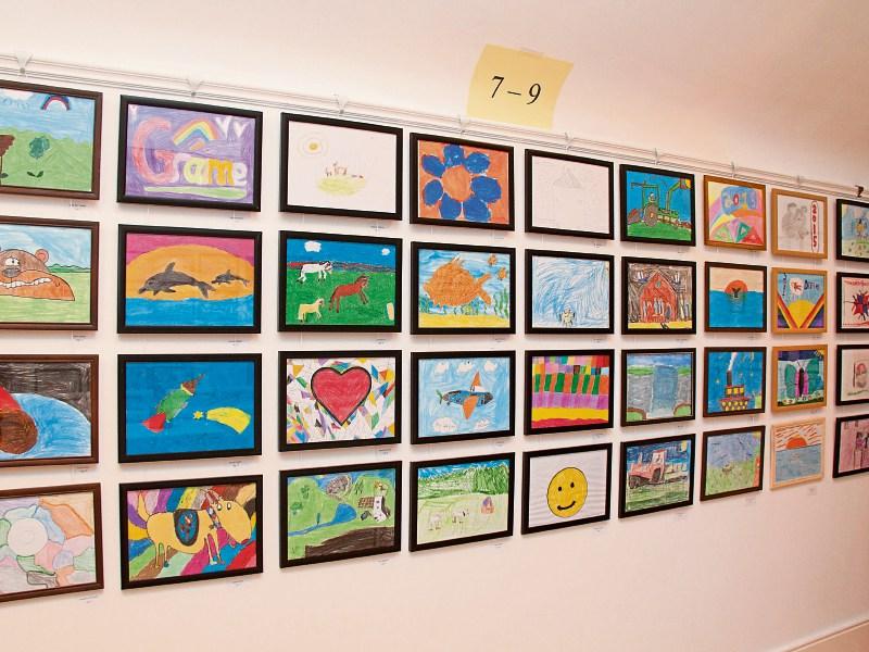 Junior Art Exhibition at Solas Gallery Ballinamore