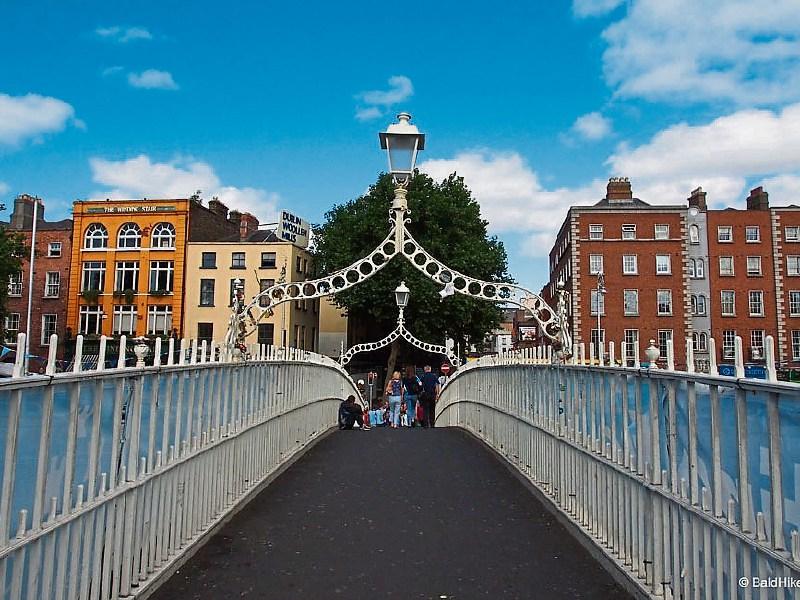 Leitrim iron built Ha'penny bridge