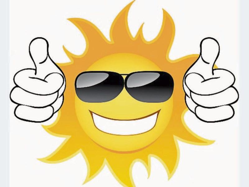 You might see some sun today