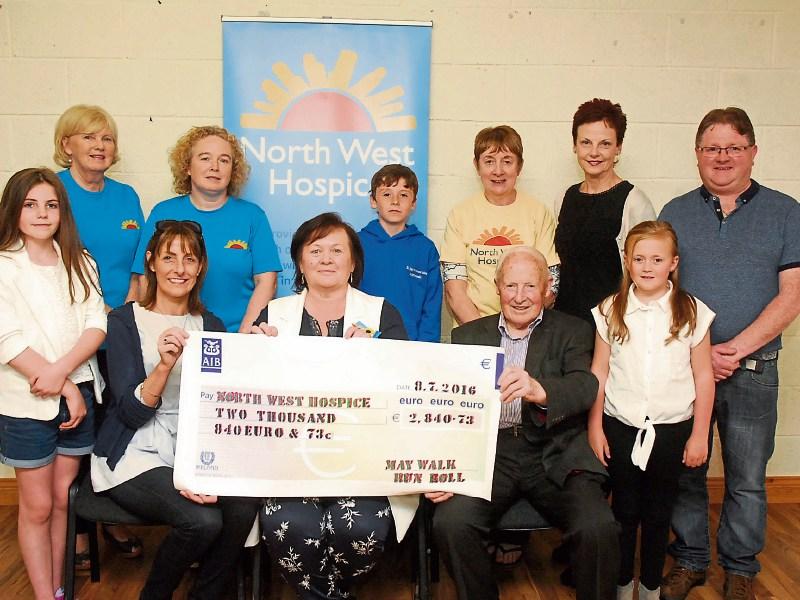 Aughnasheelin May Walk Run or Roll raises €5,600 for North West Hospice ...