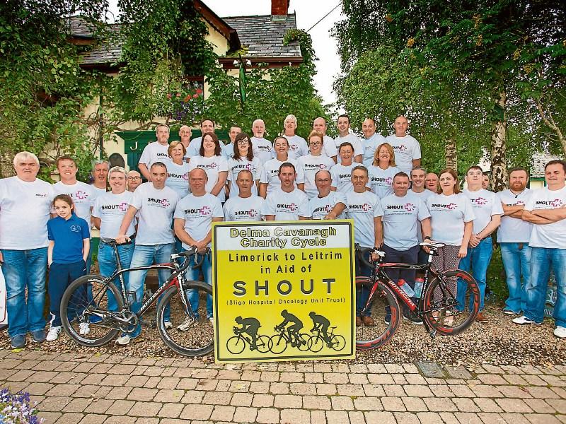 Dromahair cyclists ready for latest Limerick-Leitrim cycle