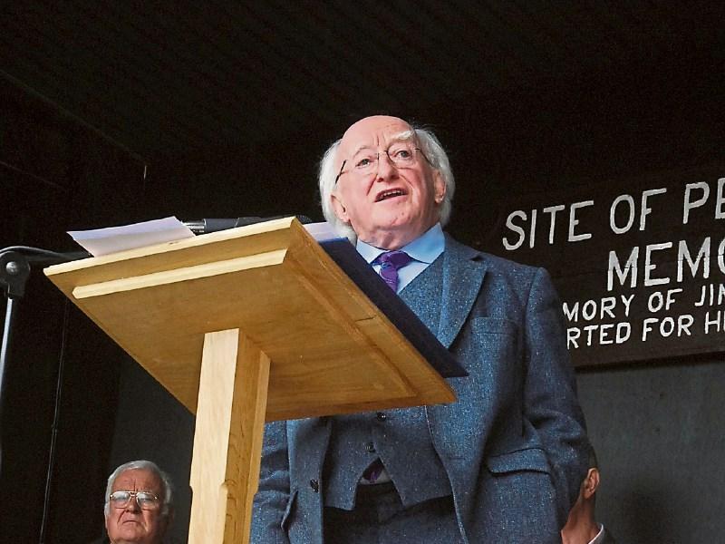 President Higgins apologises to the Gralton family
