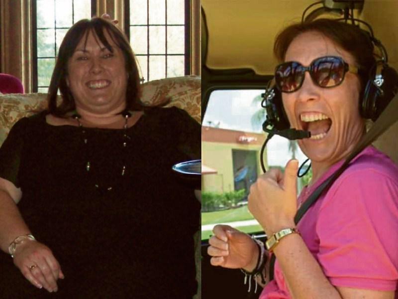 Life is a thrill ride for Mary, now 7 stone lighter