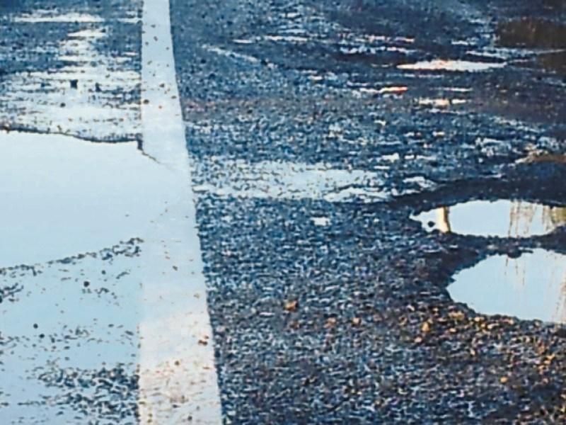 Drainage works for "saturated" Fenagh road