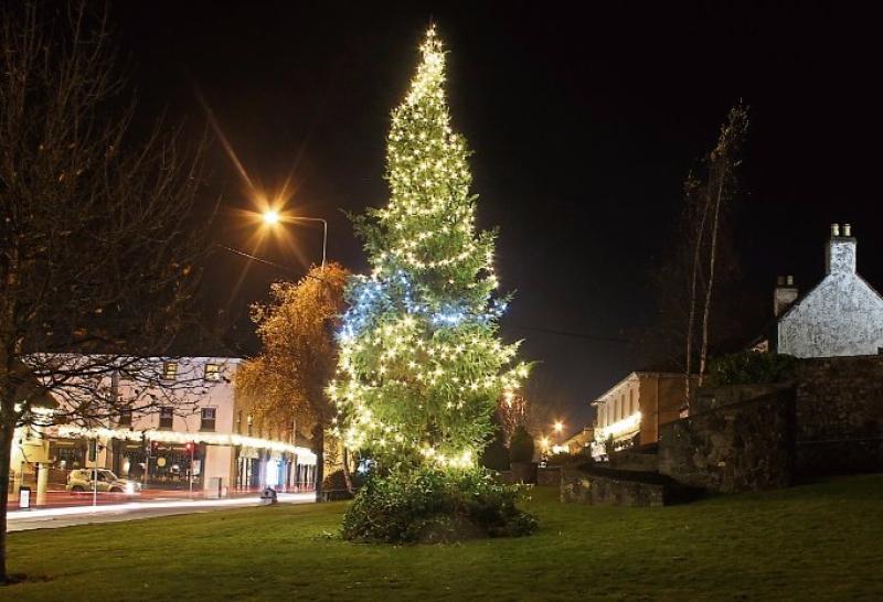 Christmas lights but no cash to afford tree in Laois town