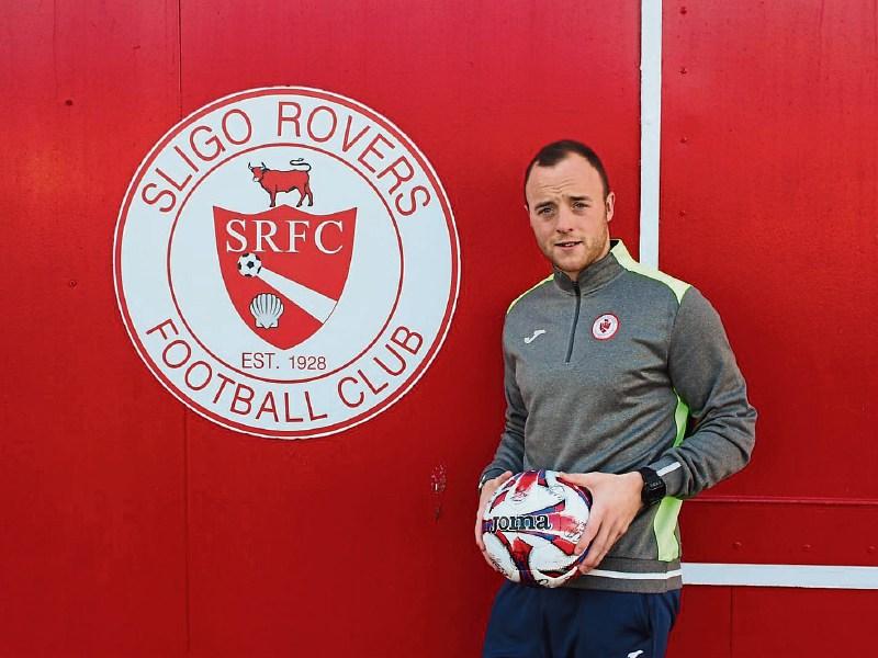 Rovers goalkeeper Micheal Schlingermann is pictured modelling some of the new Joma training gear which is available in the club's Christmas shop located at Barton Smith's, Sligo & www.sligorovers.com