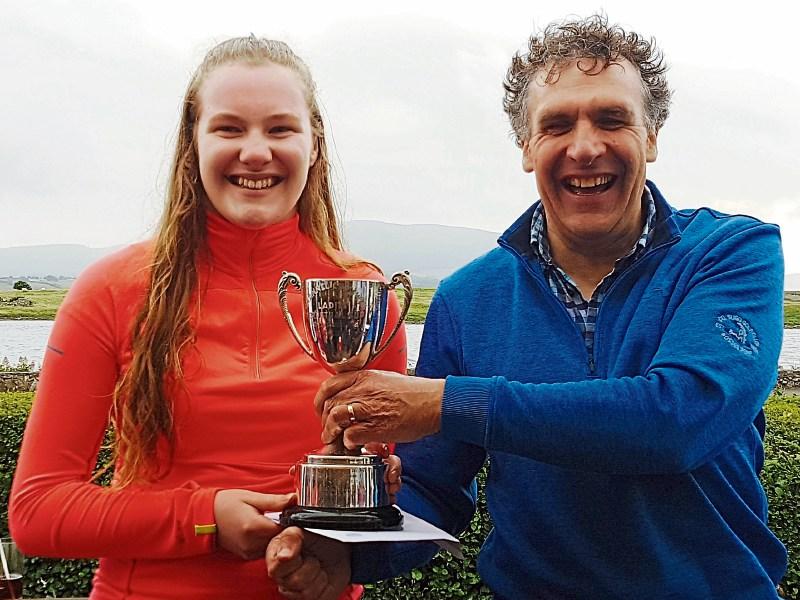 Carrie wins Sligo Channel swim