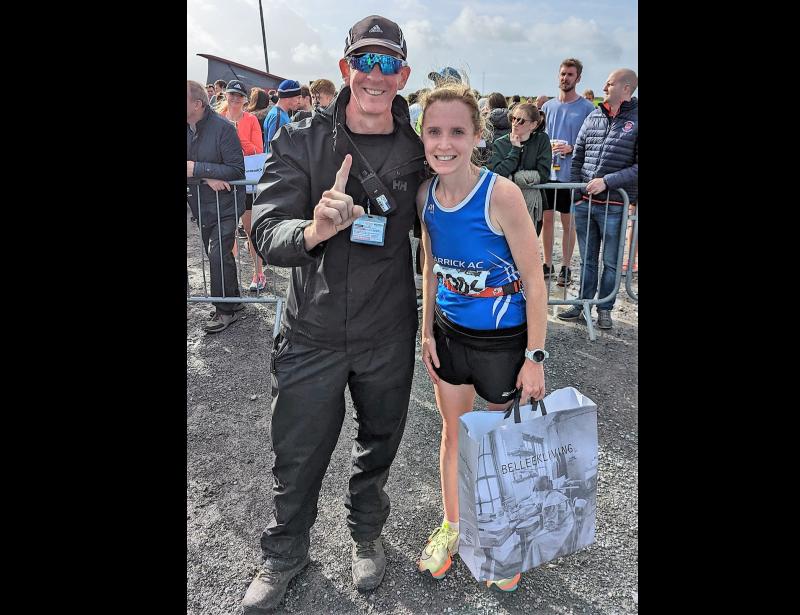 Leitrim's Deirdre Martin wins Run Galway Bay Marathon