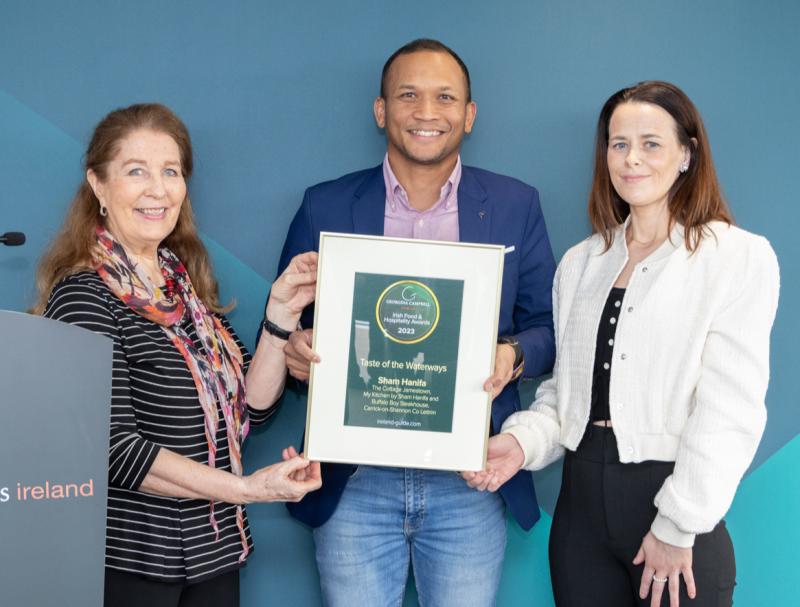 Sham Hanifa wins Georgina Campbell Taste of the Waterways award