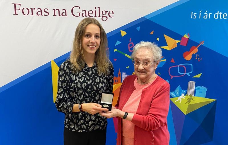 Former Drumkeerin student Katharina wins national Irish essay writing competition