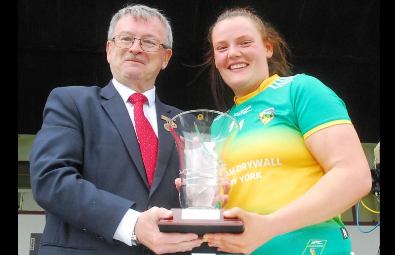 Leitrim Ladies had a point to prove against Roscommon says Player of the Match Michelle Guckian