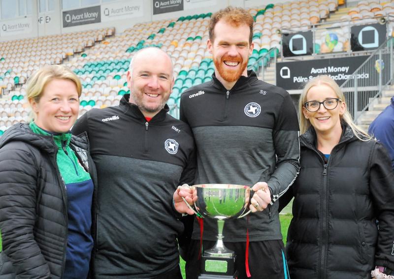 Stephen relieved more than happy as Kiltubrid Ladies get across the line