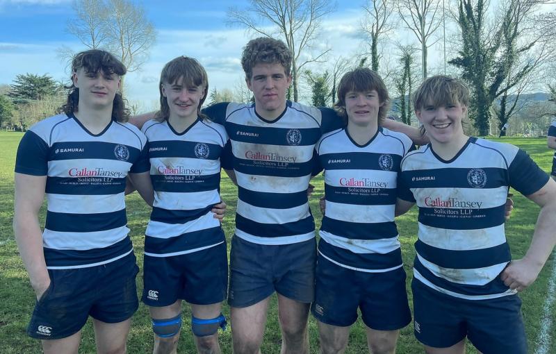 Strong Carrick contingent on Sligo Grammar squad who qualified for Connacht Senior Cup Final