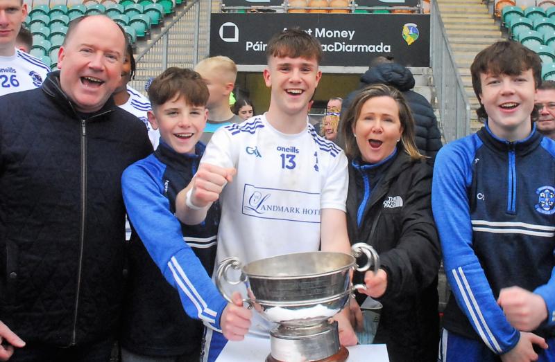 A dream come true for Jack Casey as St Mary's lift title