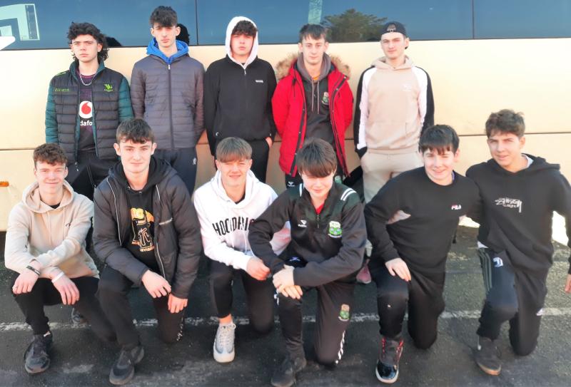Drumshanbo cadettes frozen by Mountrath serve