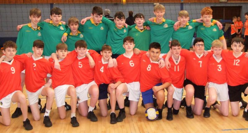 Drumshanbo VS qualify for Schools A volleyball with steady showing