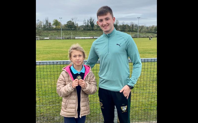 Ukraine's Adelina wins Leitrim Primary Schools Cross-country title for Fenagh