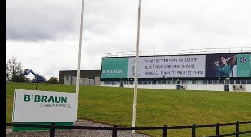 80 jobs lost as B Braun announce manufacturing closure in Collooney