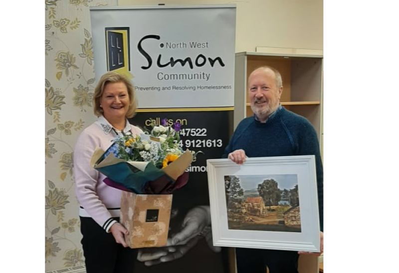 Thanks and farewell to Mary from North West  Simon 
