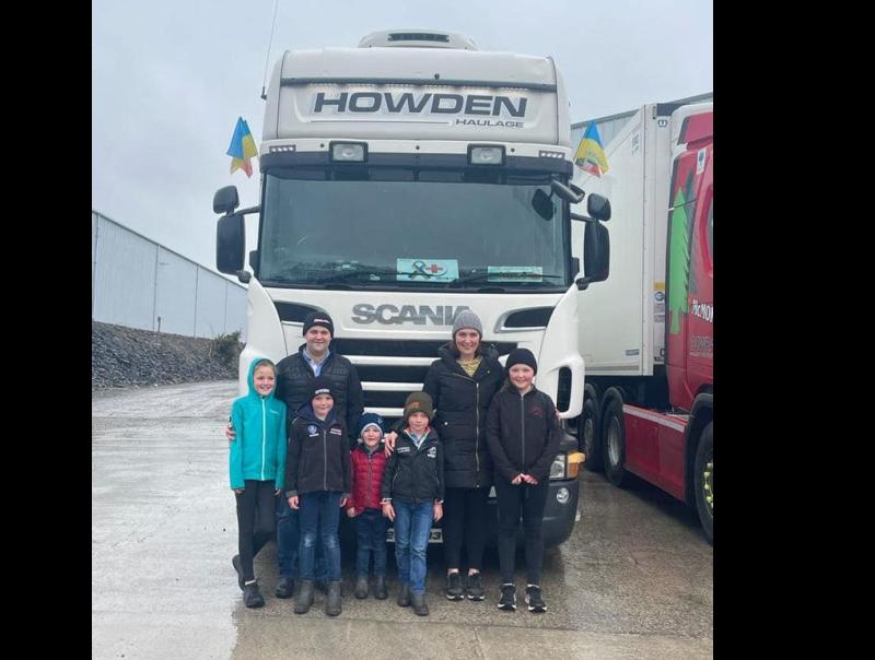 Leitrim haulage company sets off to the Ukraine for the second time 
