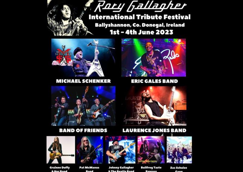 Headliners announced for Rory Gallagher Festival