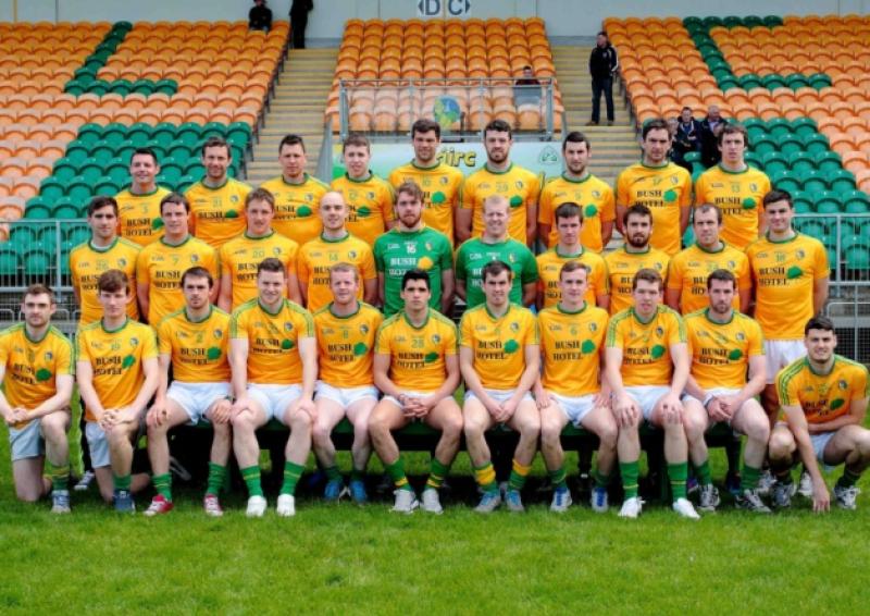 The Leitrim Senior panel who takes on Roscommon next Sunday in the Connacht Championship. (Back, from left) Danny Beck, James Glancy, Paul Brennan, Alan McLoughlin, Donal Wrynn, Felim McHugh, Gavin Reynolds, Darren Sweeney, Gerry Hickey. (Middle) Ciaran Egan, Mark Beirne, Conor Beirne, Robbie Lowe, Philip Farrelly, Cathal McCrann, Barry Prior, Kevin Conlan, Fergal Clancy, Ronan Gallagher. (Front) Alan Wynne, Shane Quinn, Sean McWeeney, Gary Reynolds, Ray Cox, Emlyn Mulligan, Paddy Maguire, Micheal McWeeney, Aaron Hickey, Wayne McKeon and Damien Moran.