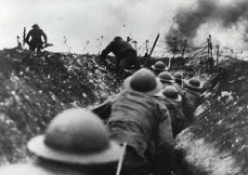 Soldiers in WW1