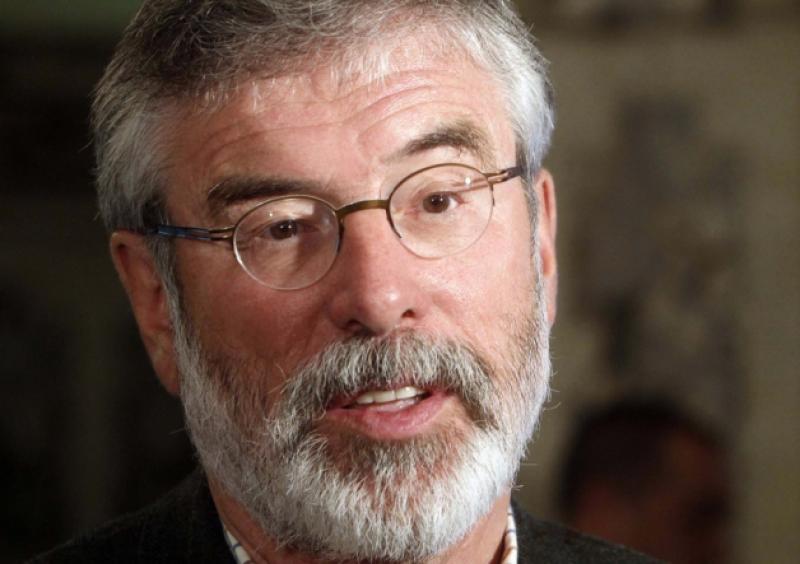 Gerry Adams urged to apologise for tiocfaidh ár lá Christmas sketch