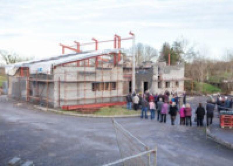 Rossinver Community Centre under construction
