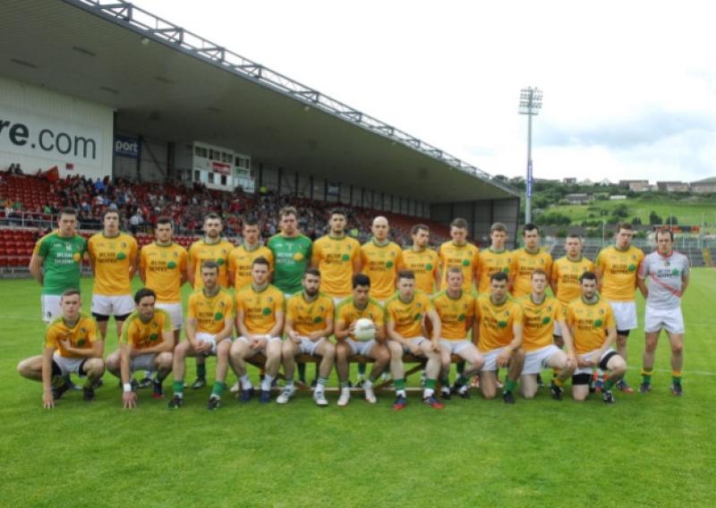 The Leitrim team who were defeated by Down in last Sunday's All-Ireland Qualifier in Newry. Photo by Willie Donnellan