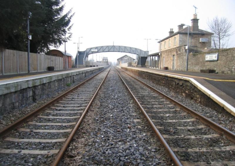 Dangerous drop at Dromod Railway Bridge