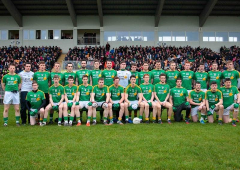 The Leitrim team who were defeated by Roscommon in the Connacht U21 Final.