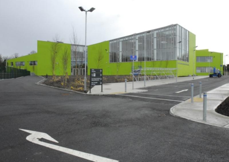 Front view of the new Ballinamore Community School located on the Swanlinbar Road opposite Sean O'Heslin's football pitch.Photo by Willie Donnellan