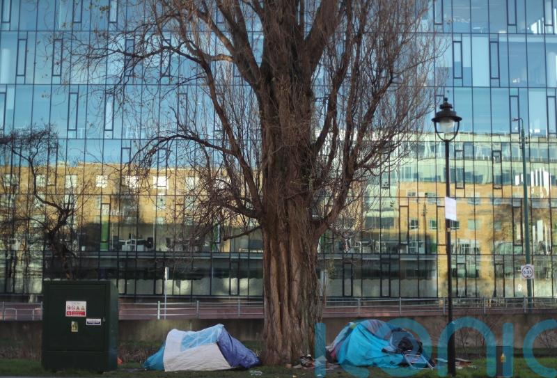 Homelessness increases by almost a third in a year, figures show