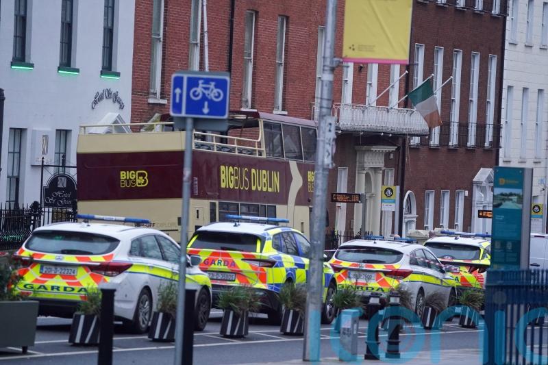 Girl injured at Parnell Square ‘stands for first time’ since attack