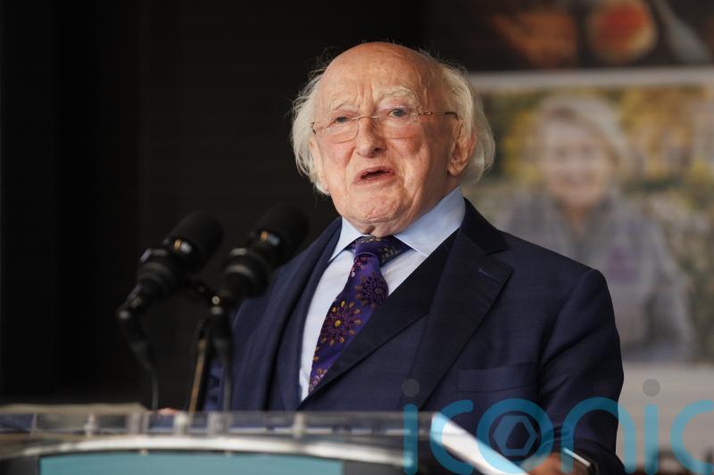 Michael D Higgins returns to Aras after two nights in hospital