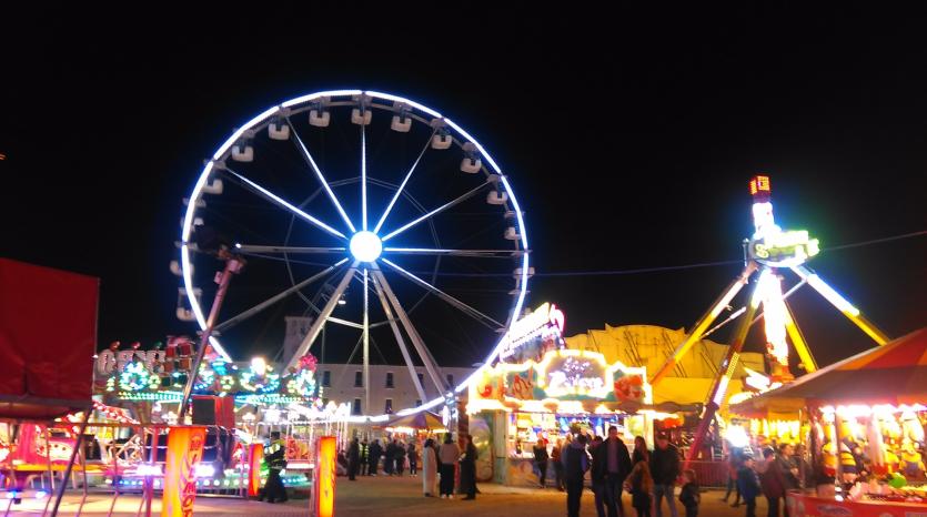 Funfair in Ebrington Square