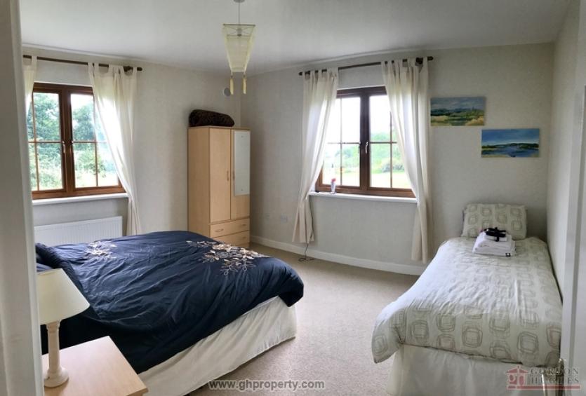 All bedrooms are generously sized.